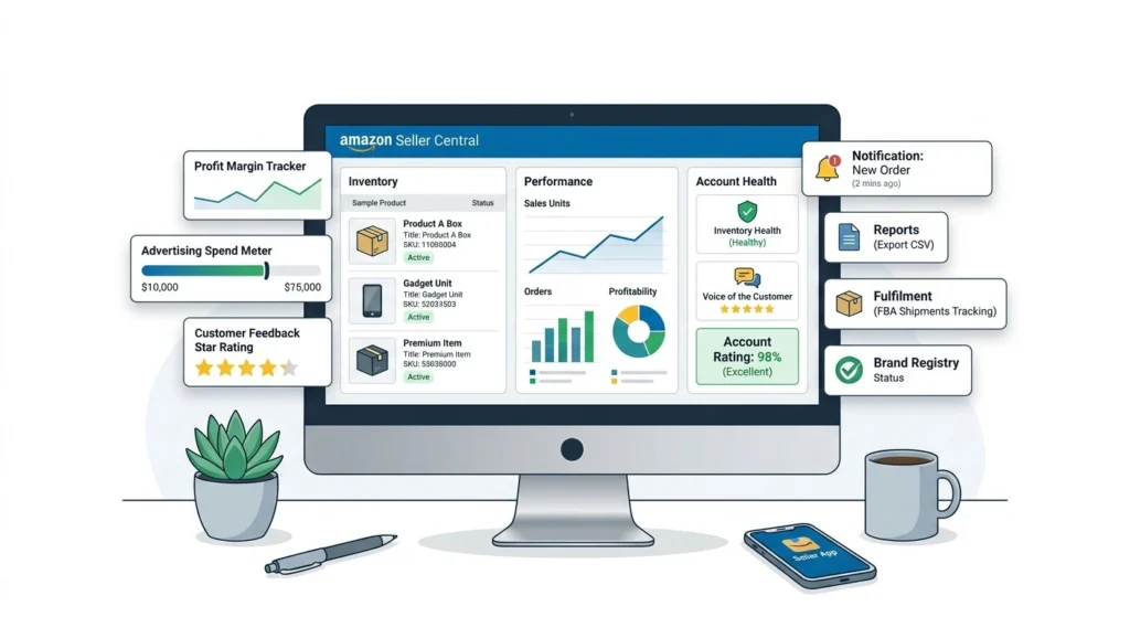 Amazon Seller Central Platform Management