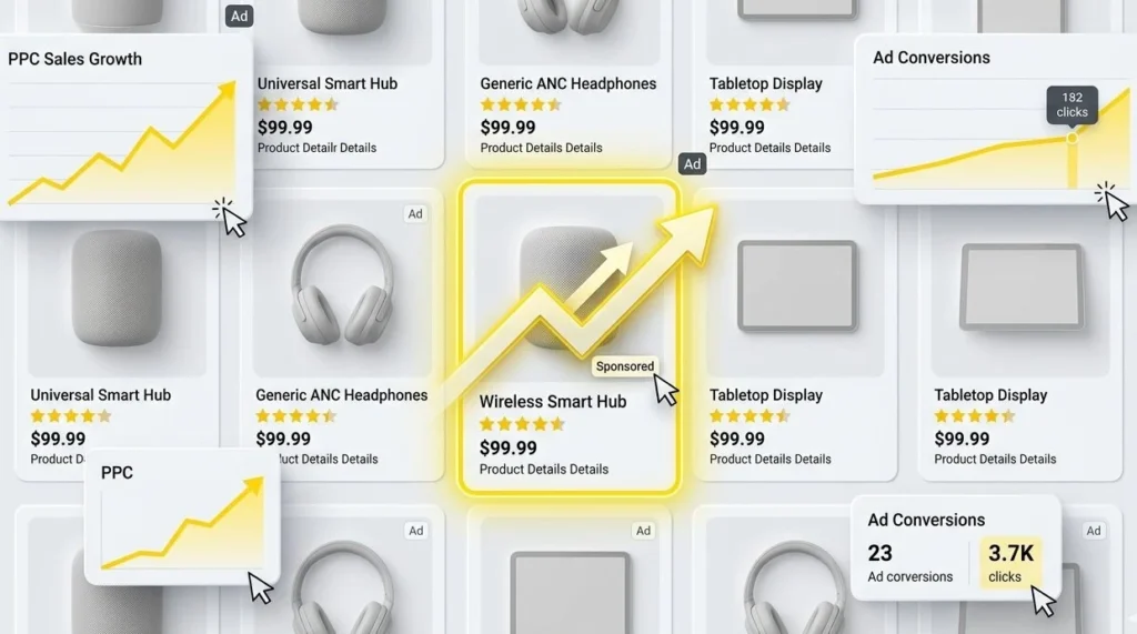Amazon PPC management services for increasing sales and ROI