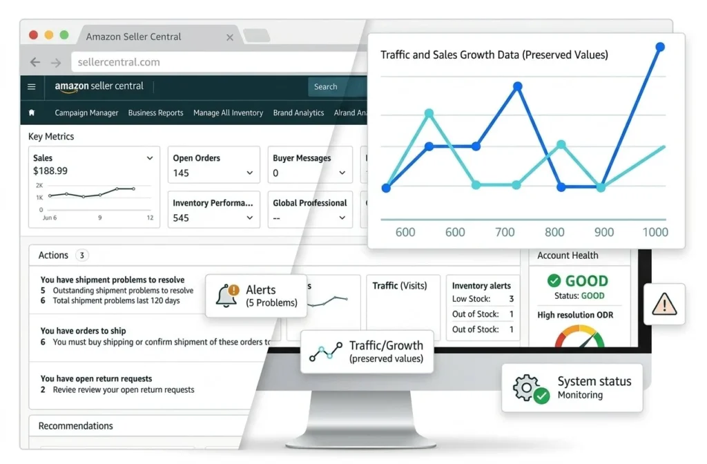 Amazon Reporting and Performance Monitoring