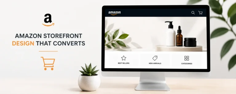 Amazon storefront design that converts visitors to buyers